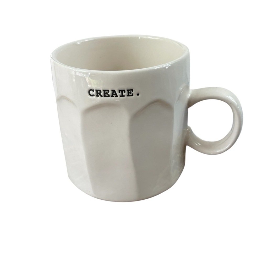 Rae Dunn Artisan Collection Cream‎ Mug 'Create'